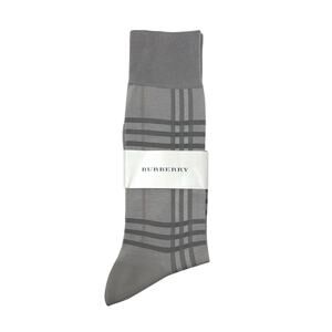 Burberry Nova Gray Dress Socks